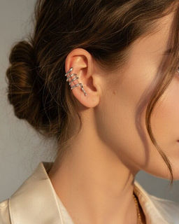 Серьги - кафф