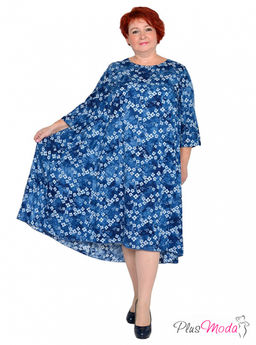 Платье Модель №1498 размеры 44-84 - Plusmoda фото 8