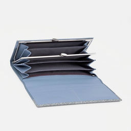 Кошелёк на магнитах, цвет голубой - Simaland фото 3