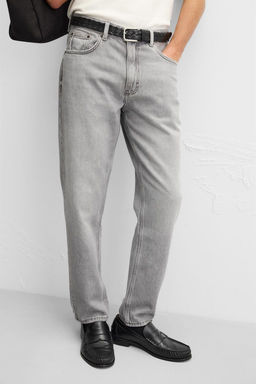SLIM FIT TAPERED JEANS - Zara фото 15