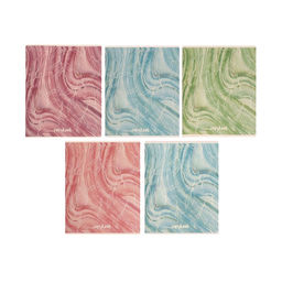 Цена за 20 шт. Тетрадь 48 листов в клетку Calligrata Листья, МИКС  фото 3