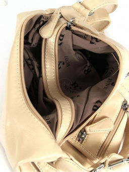 Сумка женская искусственная кожа Guecca-RY 1999, 2отд, плечевой ремень, св.бежевый SALE 261777 - Adelia фото 8