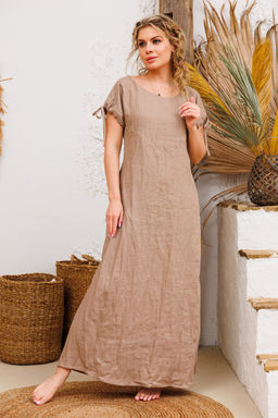 Платье AMORI 9725 льняной  фото 6