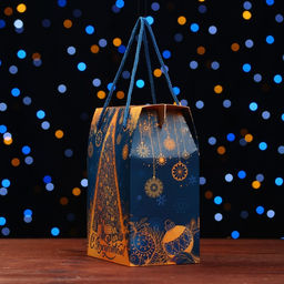 Цена за 5 шт. Подарочная коробка Новогодняя 14 х 9 х 20 см - Simaland фото 3