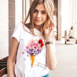 Эксклюзивная футболка Yana Pletneva упаковка плотный Zip пакет!