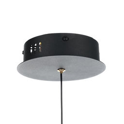 Светильник «Салерно» LED 60 Вт 3000-6000К черно-золотой 50×50×100 см
