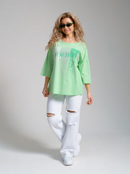 897 Футболка "Салатовый"