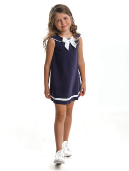 Платье для девочки UD 1427 синий - Mini maxi фото 5