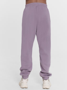 Теплые лавандовые брюки свободного силуэта лаванда 181225