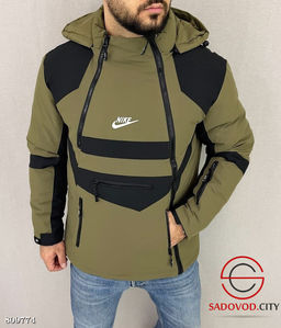 Куртка зимняя мужская с наполнителем холлофайбер