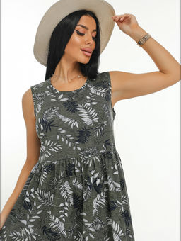 Нежность сарафан женский (хаки) - Lovetex фото 87