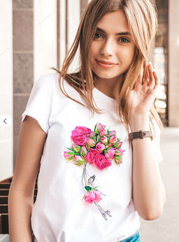 Эксклюзивная футболка Yana Pletneva упаковка плотный Zip пакет!