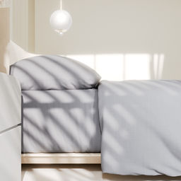 Постельное бельё Этель 1,5 сп Silver garden 143х215, 150х214, 50х70см-2 шт, 100% хлопок, поплин 125г/м2  фото 7