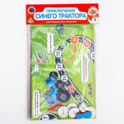 Цена за 2 шт. Настольная игра-бродилка Синий трактор  фото 7