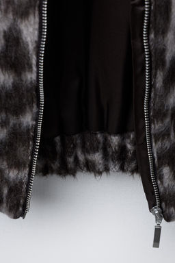 ANIMAL PRINT BOMBER JACKET - Zara фото 9