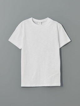 Bisiklet Yaka Basic Erkek ?ocuk Ti??rt 2li