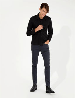 Antrasit Slim Fit Jean Pantolon - Pierre cardin фото 3