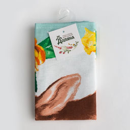 Полотенце пасхальное Доляна С праздником 35х60 см, 100% хл, 160г/м2  фото 5