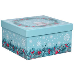 Набор коробок 5 в 1 С Новым Годом!, 14 ? 14 ? 8.5 - 22 ? 22 ? 12.5 см