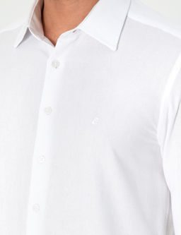 Рубашка Pierre Cardin Slim Fit белая
