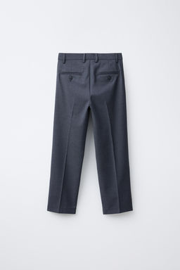 TEXTURED SUIT TROUSERS - Zara фото 2