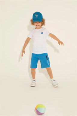 Белая футболка с круглым вырезом для мальчика Неожиданная скидка в корзине - U.s. polo assn фото 2