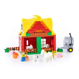 Конструктор Макси - Весёлая ферма (65 элементов) (в коробке) - Полесье фото 6