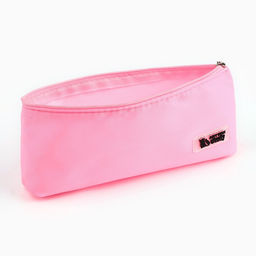 Пенал школьный, текстиль, 20×8×4 см розовый