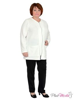 ЖАКЕТ МОДЕЛЬ №582 РАЗМЕРЫ 44-84 - Plus moda фото 2