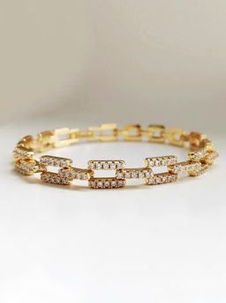 Браслет с цирконами