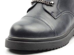 04-PAYH02-01Z BLACK Угги женские (натуральная замша, 100% шерсть, натуральный мех)