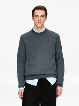 Jersey de punto fino en lana merino - H&m фото 5