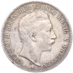 Монета 5 марок 1902 года A Германия (Пруссия)