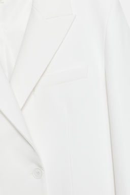 BLAZER OVERSIZE CRUZADA / Blanco roto - Zara фото 9