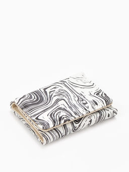 Кошелёк женский на кнопке, 10?1.5?8 см, с принтом, розовый