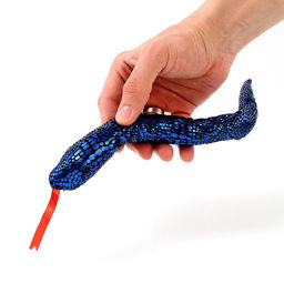 Мягкая игрушка Змея блестящая, 32 см, цвет МИКС - Simaland фото 3