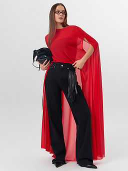 Туника Mark Formelle x Ольга Бузова красная фото 3