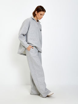 10200160697 Брюки жен. Claro_pants серый меланж