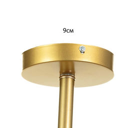 Люстра «Марси» 5хЕ27 40 Вт черно-золотой 60×60×27 см BayerLux
