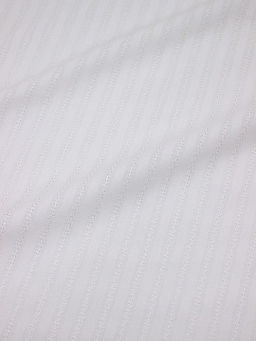 Фактурный хлопок Мережка-полоска цв.белый, ш.1.4м, хлопок-100%, 105гр/м.кв