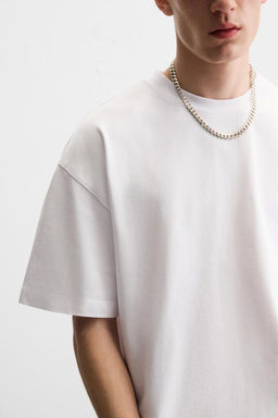 BASIC HEAVY WEIGHT T-SHIRT - Zara фото 8
