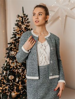 Жакет полушерсть, ВОЛТРИ  фото 2