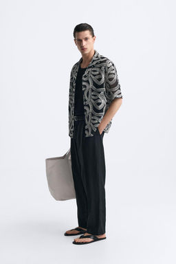 KONTRAST JACQUARD GOMLEK - Zara фото 4