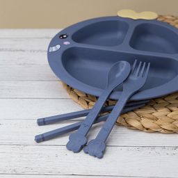 Тарелка "Whale", blue