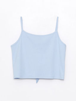 Kare Yaka K?z ?ocuk Crop Atlet - Waikiki фото 2