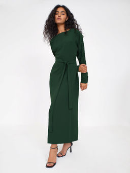 Платье прямого кроя PL1470/thyme - Emka фото 3