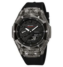 Часы наручные Skmei мужские электронные спортивные 2411black-black