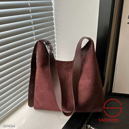 Женская сумка осенне-зимняя замшевая - Bruno фото 4