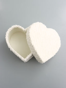 Набор подарочных коробок 3 в 1 сердца, молочный, плюшевая поверхность, L:30?27.5?12 см M:25.5?23.5?10 см S:20.7?19.5?8 см