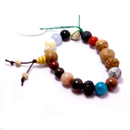 Браслет из семян священных деревьев оберег на защиту